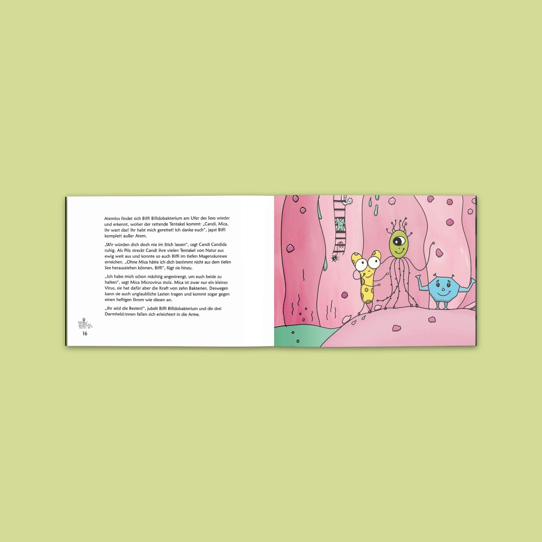 Die Darmhelden - Auf Abenteuerreise durch das Mikrobiom - myBioma