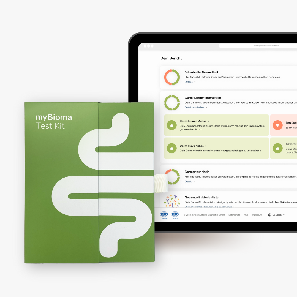 Mikrobiom Test myBioma Report__de
