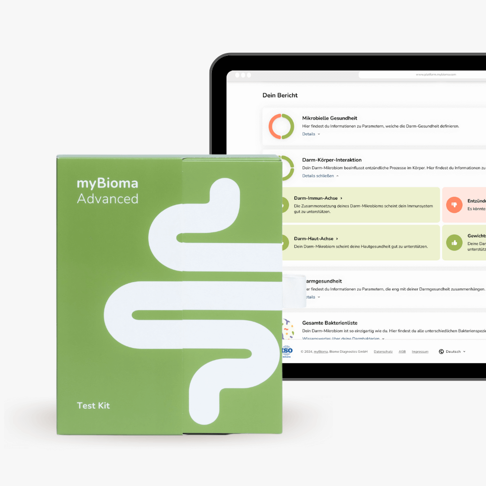 Mikrobiom Test myBioma Report__de