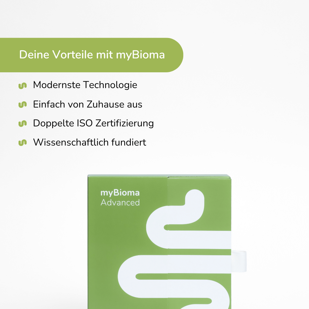 Mikrobiom Test myBioma Vorteile__de